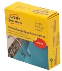 Avery Zweckform etikete za ojačanje rupa Ø 13 mm, prozirna (3510)