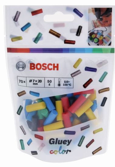 Bosch ljepljivi ulošci u boji za vruće lijepljenje (2608002005)