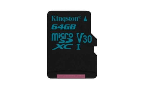 Kingston memorijska kartica microSDXC 64GB Canvas Go