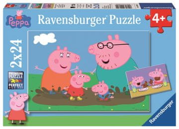 Ravensburger Slagalica Sretan obiteljski život, 2x24 dijela