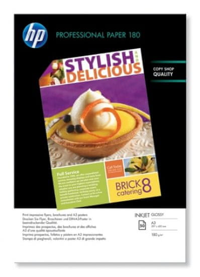 HP foto papir INK Brochure & Flyer, A3, 50 listova, 180g/m2