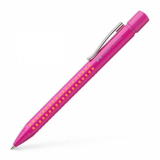 Faber-Castell kemijska olovka Grip 2010 M, rozo-narančasta