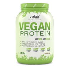 VPLAB proteinski izolat iz graška i konoplje Vegan Protein, vanilija, 700 g