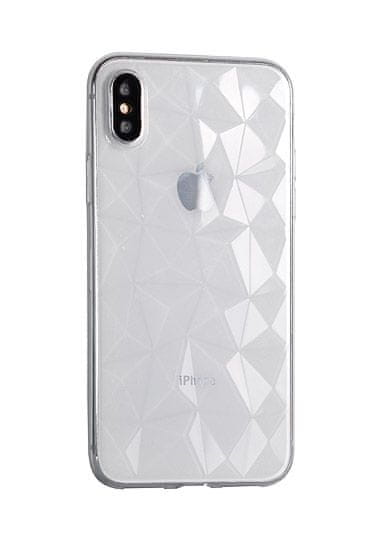 Silikonska maska Diamond za Huawei P20, prozirna