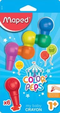 Maped bojice Baby 6/1 Blister
