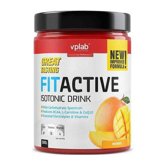 VPLAB izotonični napitak Fit Active, mango, 500 g