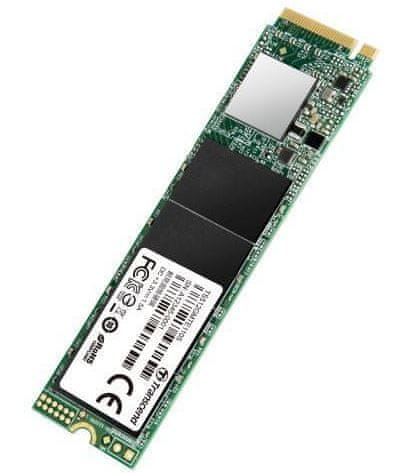 Transcend SSD disk 110S 512 GB, M.2, PCIe NVMe, 3D TLC