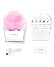 Foreo sonični uređaj za čišćenje lica LUNA mini 2 Pearl Pink, svijetlo rozi