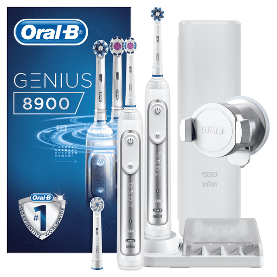 Oral-B Genius 8900 Cross Action električna četkica za zube + Bonus ručka