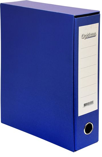 Optima registrator A4/80 Classic Box, plavi