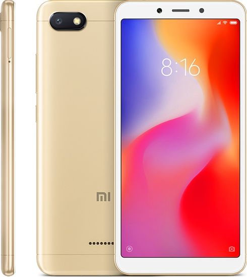 Xiaomi GSM telefon Redmi 6A, 2/16GB, zlatni