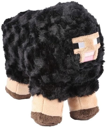 J!nx plišana igračka Minecraft Black Sheep