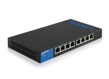 Linksys mrežni preklopnik LGS308P-EU s 8 priključaka