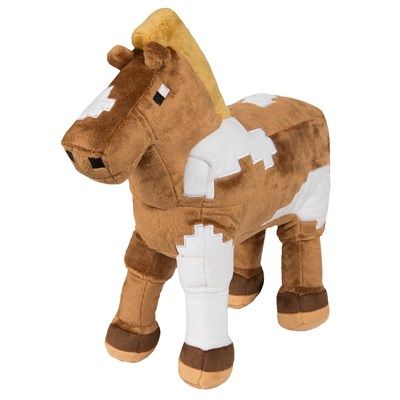 J!nx plišana igračka Minecraft Horse, 33,02 cm