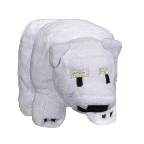 J!nx plišana igračka Minecraft Baby Polar Bear, 17,78 cm