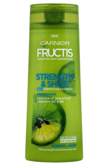 Garnier šampon i balzam za normalnu kosu Fructis Strength&Shine, 2v1, 250 ml