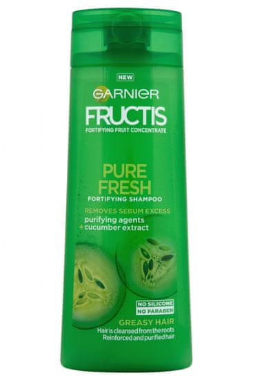 Garnier šampon za masnu kosu Fructis Pure Fresh, 250 ml