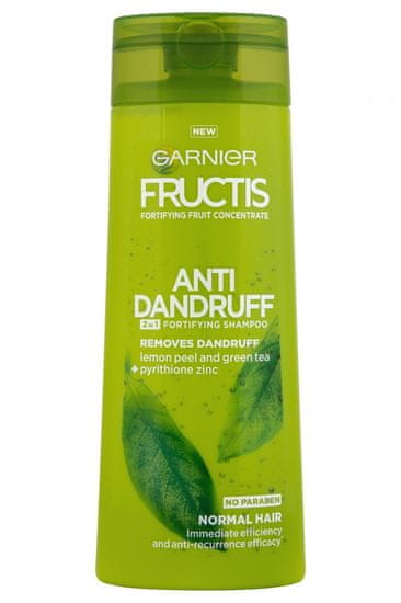 Garnier šampon s balzamom protiv peruti Fructis Anti Dandruff 2u1, 250 ml