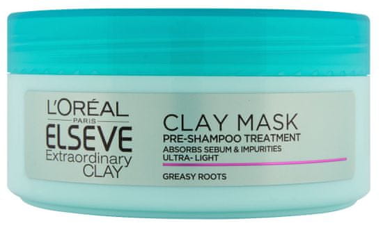 Loreal Paris maska za kosu Elseve Extraordinary Clay, 150 ml