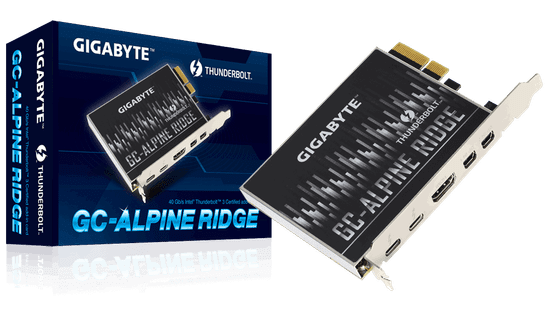 Gigabyte Thunderbolt 3 kartica GC-ALPINE RIDGE, PCIe, 40 Gb/s