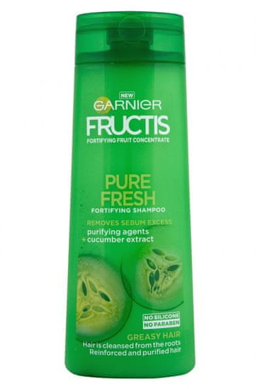 Garnier šampon za masnu kosu Fructis Pure Fresh, 400 ml
