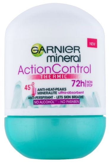 Garnier dezodorans Mineral Action Control Thermic Roll-on, 50 ml