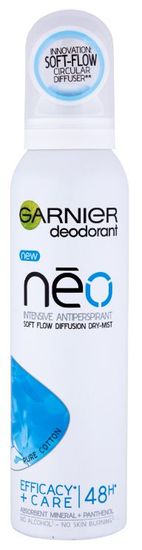 Garnier antiperspirant sprej Mineral NEO Pure Cotton, 150 ml