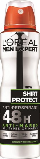 Loreal Paris antiperspirant u spreju Men Expert Shirt Protect, 150 ml