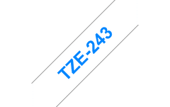 Brother traka za pisače P-Touch TZE-243 bijelo/plava, 18 mm