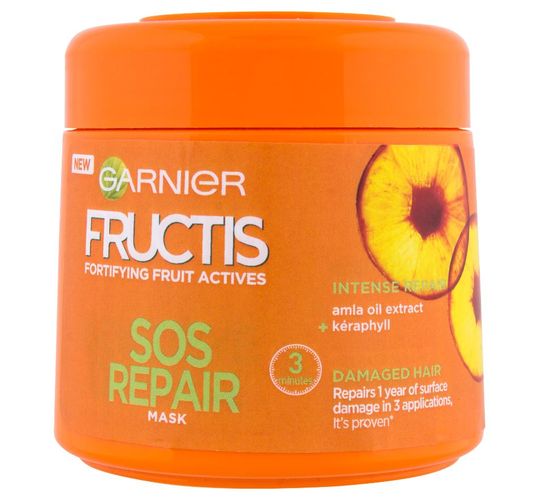 Garnier maska za oštećenu kosu Fructis Sos Repair, 300 ml