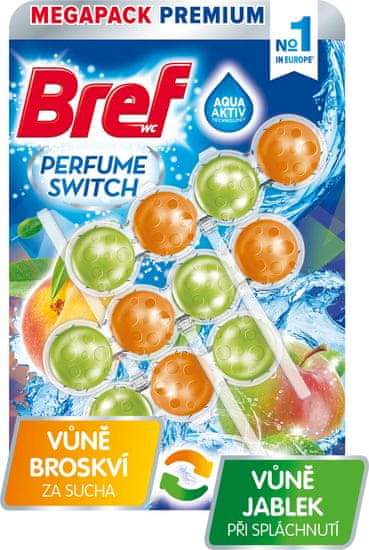 Bref miris Switch Peach-Red Apple, 3x 50 g