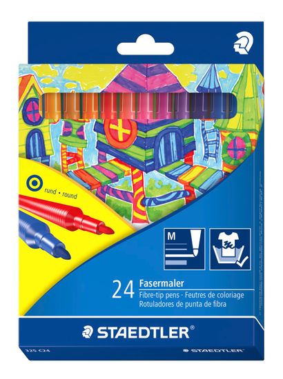 Staedtler Fixy set 24 flomastera u boji, 1 mm