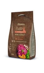 Fitmin hrana za pse Dog Purity Grain Free Adult Mini, govedina, 4 kg