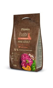 Fitmin hrana za pse Dog Purity Grain Free Adult Mini, govedina, 4 kg