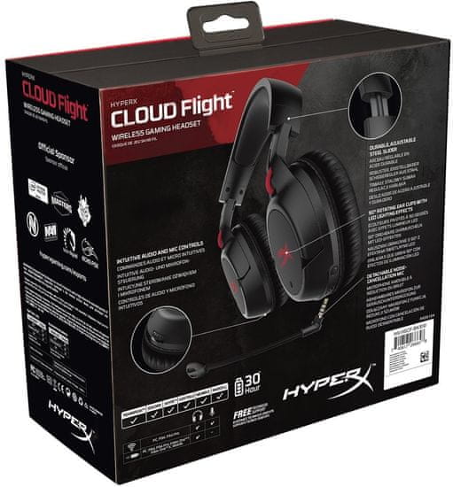 Hyperx cloud deals flight wireless mobile
