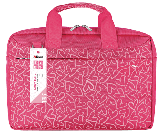 Trust torba za prijenosno računalo Bari, 33,8 cm (13,3''), roza, 21163