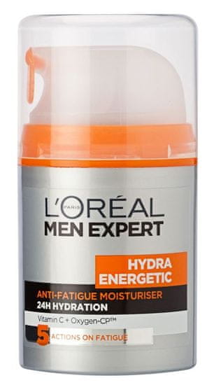L’Oréal hidratantna krema Men Expert Hydra Enegetic, protiv iscrpljene kože, 50 ml
