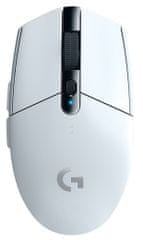 Logitech G305 Lightspeed bežični gaming miš, bijeli