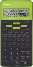 Sharp tehnični kalkulator EL531THBGR, crno-zelen