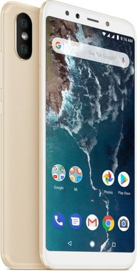 Xiaomi GSM telefon Mi A2 4/64GB, zlatni