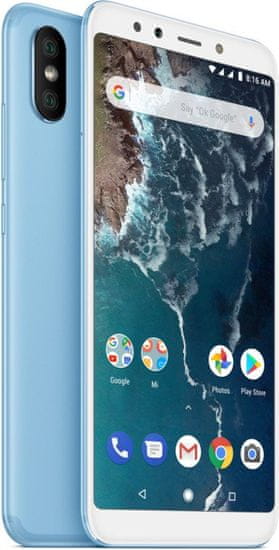 Xiaomi GSM telefon Mi A2. 4GB/64GB, plavi