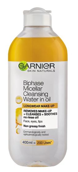 Garnier dvofazna micelarna voda u ulju Skin Naturals, 400 ml