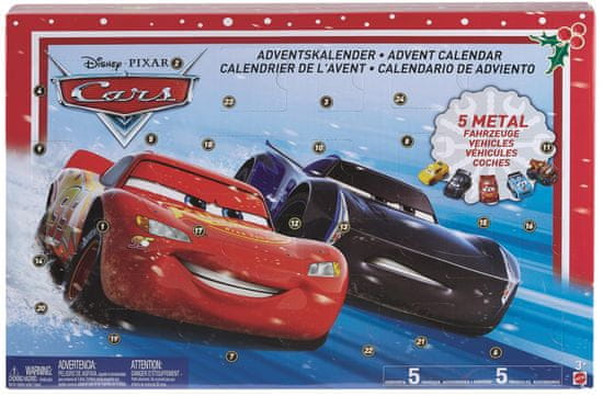 Mattel adventski kalendar Cars 3