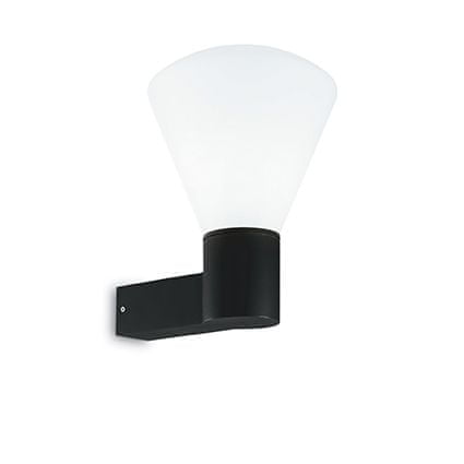 Ideal Lux vanjska zidna svjetiljka Ouverture AP1 nero 173498, crna