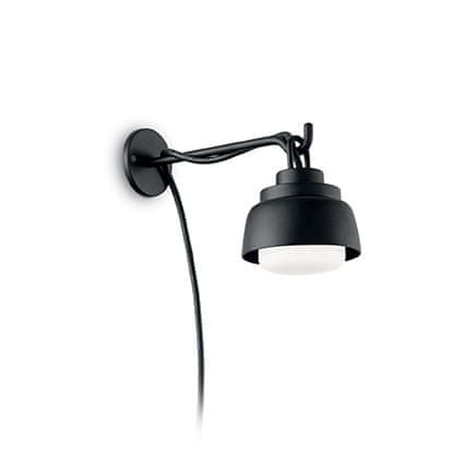 Ideal Lux vanjska zidna LED svjetiljka Marmalade AP1 nero 160603, crna