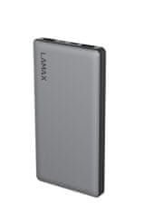 LAMAX punjiva baterija, 10000 mAh, Quick Charge (LM10000QC)