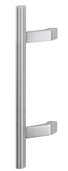 Hoppe čelična i aluminijska kvaka F69 / F1 za ulazna vrata, 500/300 FI 30