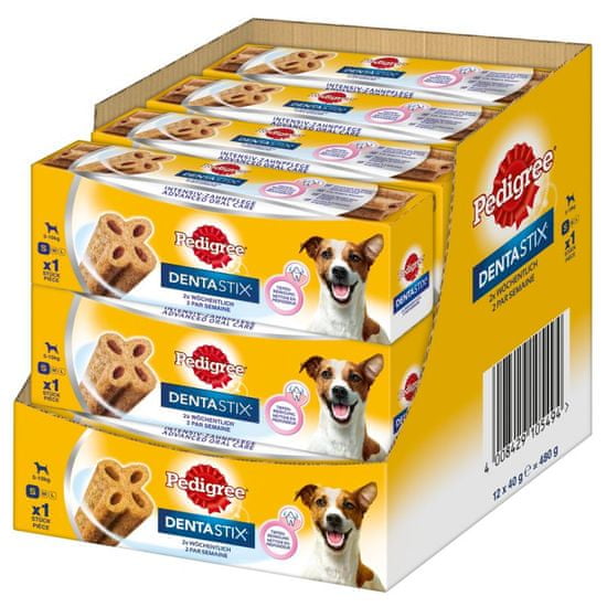 Pedigree hrana za pse Denta Stix TW Weekly S, 12 x 40 g