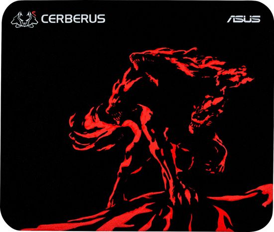 ASUS gaming podloga za miš Cerberus Mini, crvena