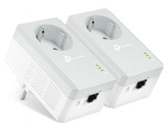 TP-Link powerline adapter s utičnicom TL-PA4010P KIT 600Mbps